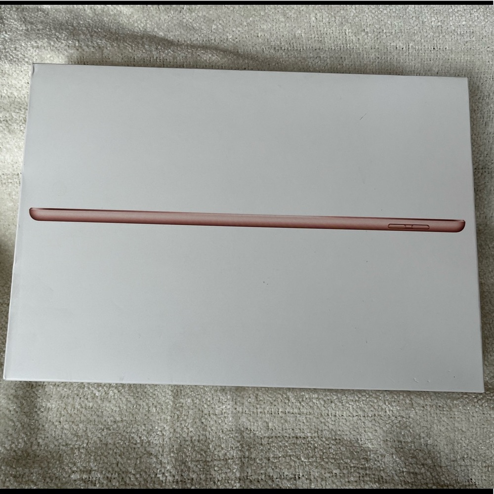 IPad 8th Generation BOX ONLY Pink EMPTY BOX